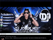 Tablet Screenshot of djjosuemix.com